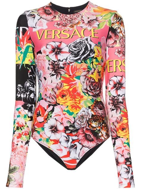 versace 2019 sporty wear|versace floral prints.